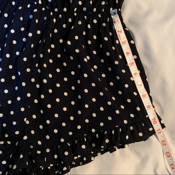 NEW Swell polka dot sunny shoulder ruffled romper - Picture 7 of 7